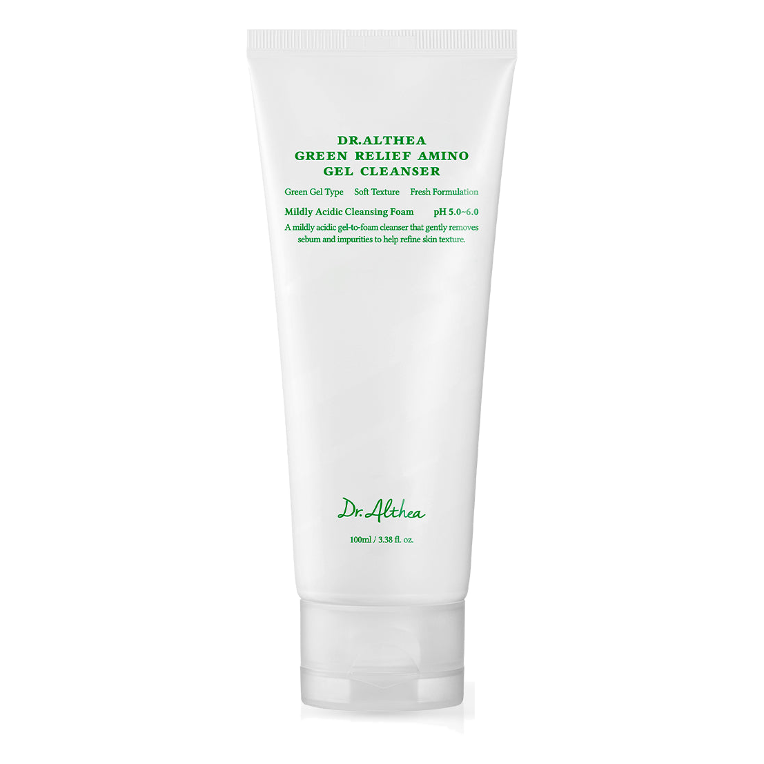Dr. Althea Green Relief Amino Gel Cleanser, 100ml tube